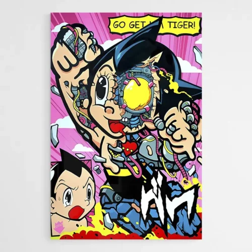 Tableau Pop Art Astro Boy