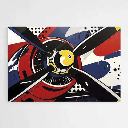 Tableau Pop Art Avion