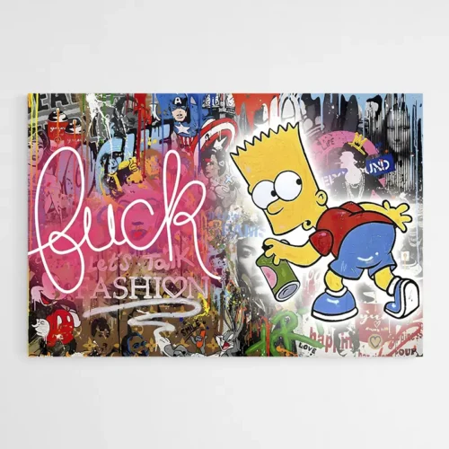 Tableau Pop Art Bart