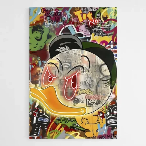 Tableau Pop Art Cartoon