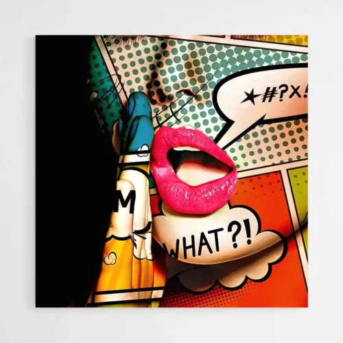 Tableau Pop Art Coloré