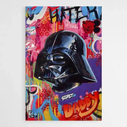 Tableau Pop Art Dark Vador