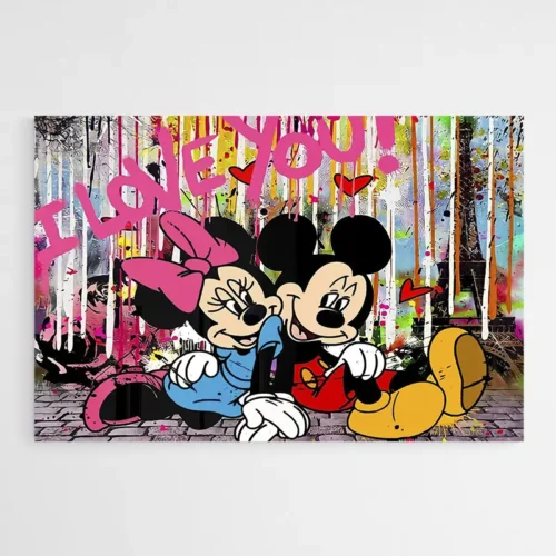 Tableau Pop Art Disney