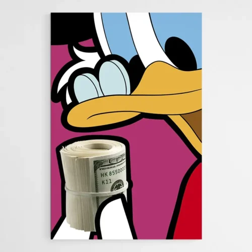 Tableau Pop Art Donald Duck