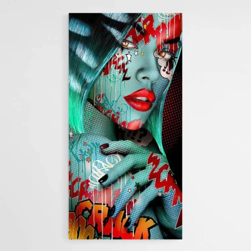 Tableau Pop Art Femme