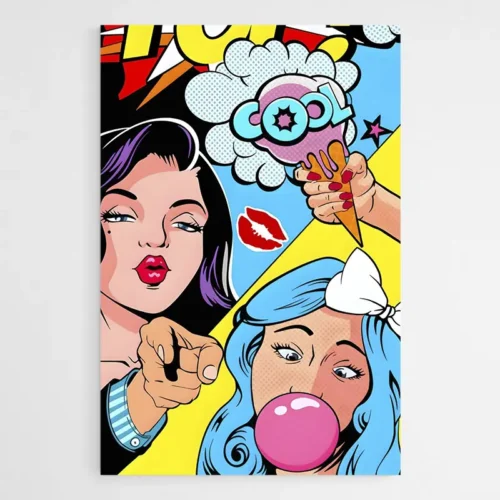 Tableau Pop Art Femmes