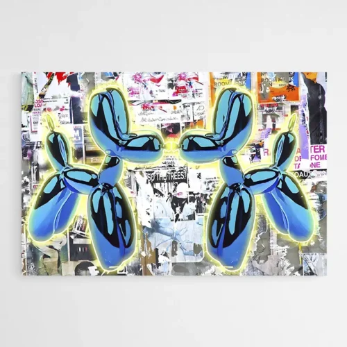 Tableau Pop Art Jeff Koons