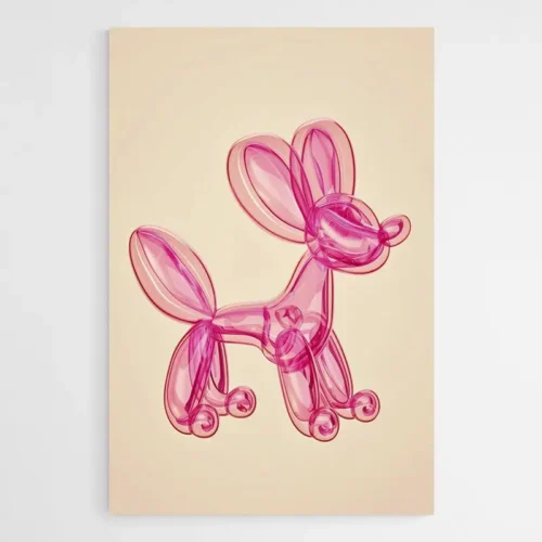 Tableau Pop Art Jeff Koons Moderne