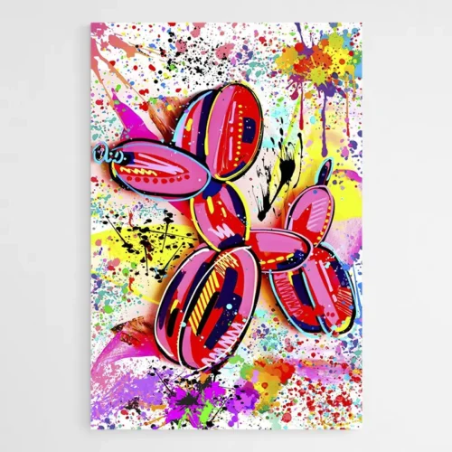 Tableau Pop Art Koons