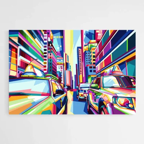 Tableau Pop Art New York