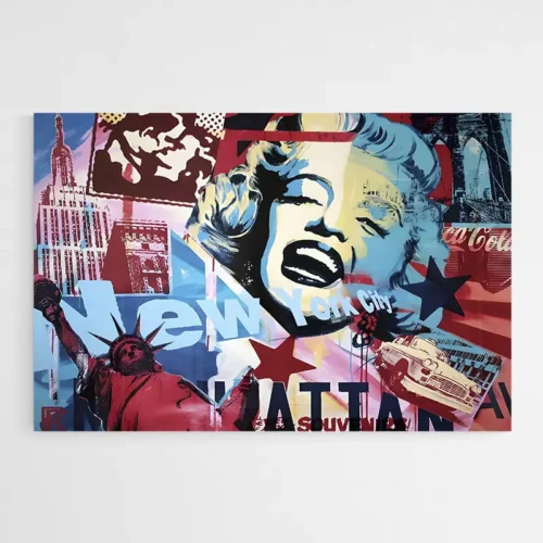 Tableau Pop Art New York City