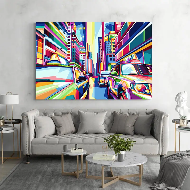Tableau Pop Art New York