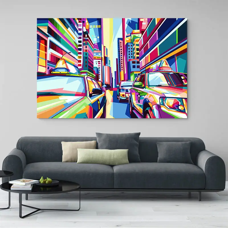 Tableau Pop Art New York