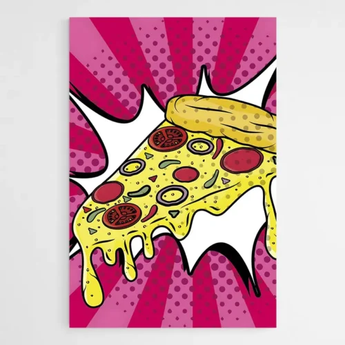 Tableau Pop Art Pizza