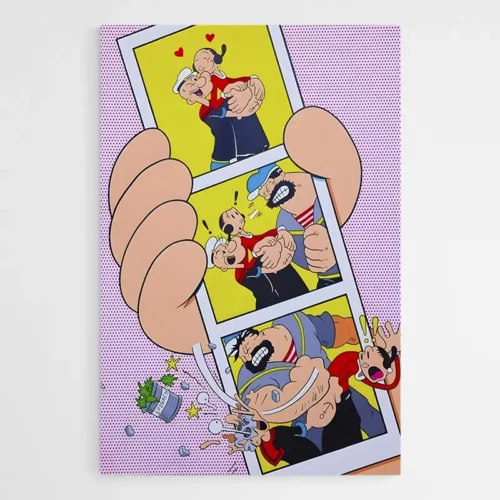 Tableau Pop Art Popeye