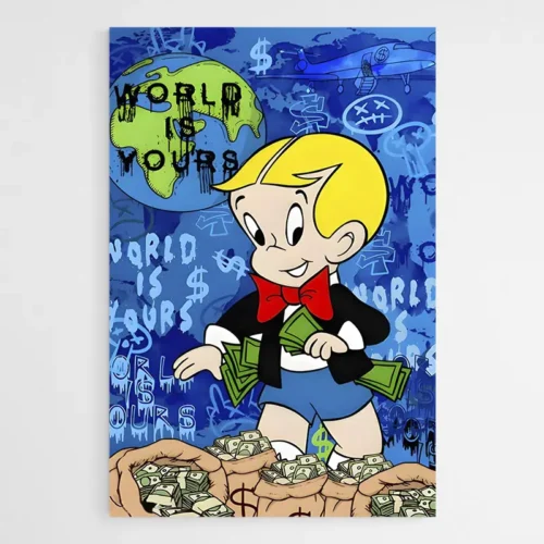 Tableau Pop Art Richie Rich
