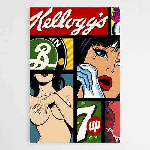 Tableau Pop Art Sexy
