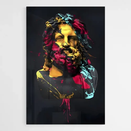 Tableau Pop Art Zeus