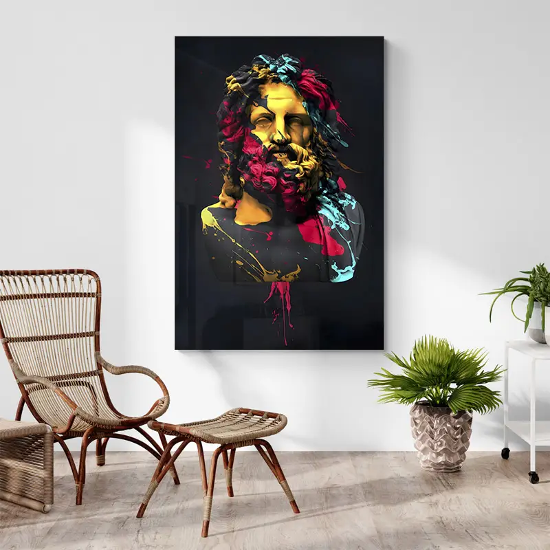 Zeus Pop Art Wall Art