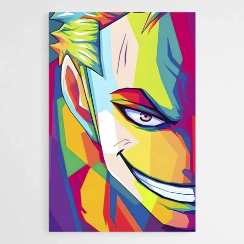 Tableau Pop Art Zoro