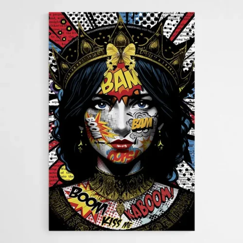 Tableau Pop Culture Femme