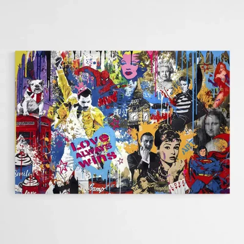 Tableau Pop Culture Street Art