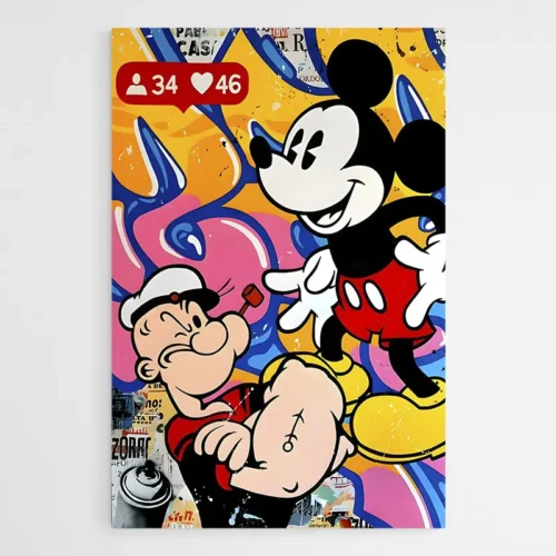 Tableau Popeye Pop Art
