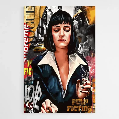 Tableau Pulp Fiction Moderne