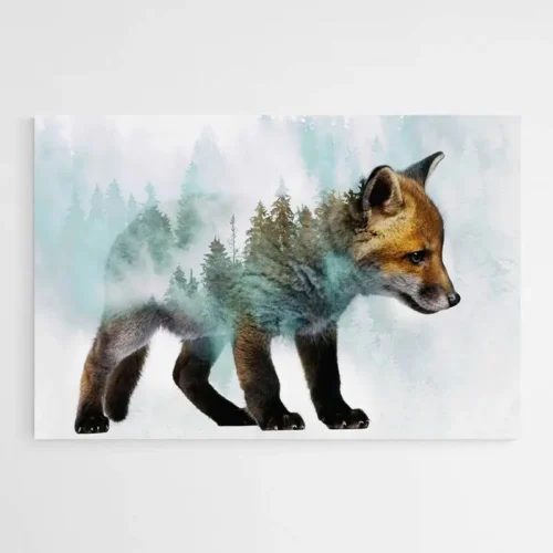 Tableau Scandinave Renard
