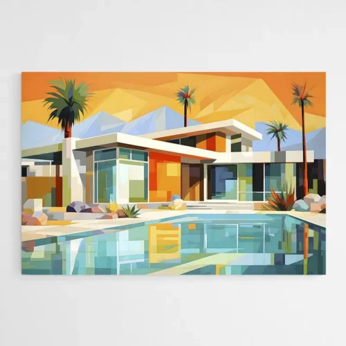 Tableau Retro Moderne