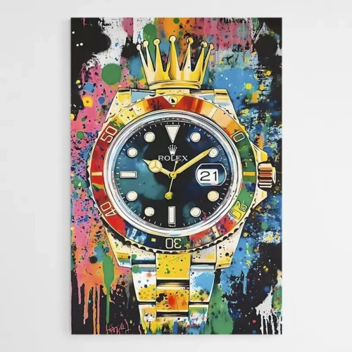 Tableau Rolex Graffiti