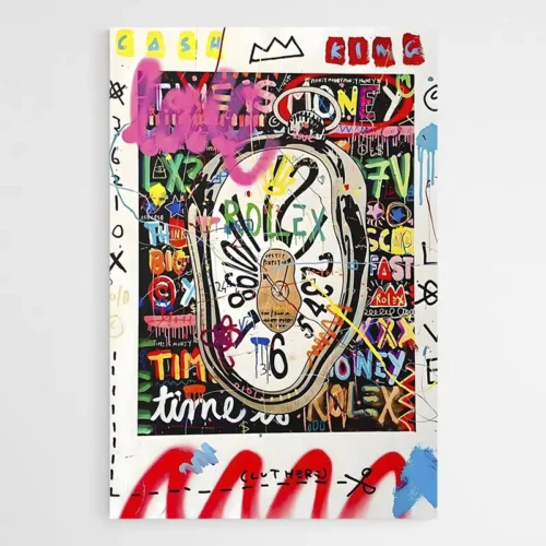 Tableau Rolex Vintage Street Art