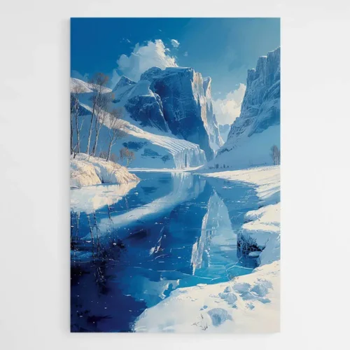 Tableau Salon Scandinave