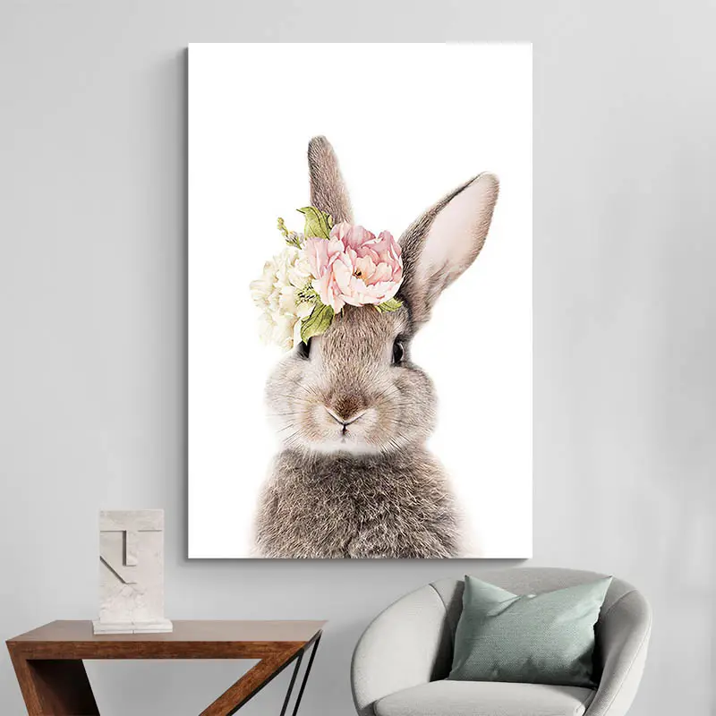 Tableau Scandinave Lapin