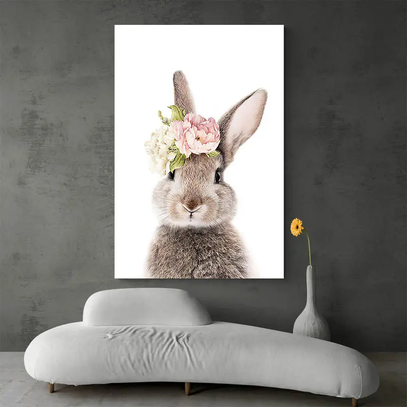 Tableau Scandinave Lapin