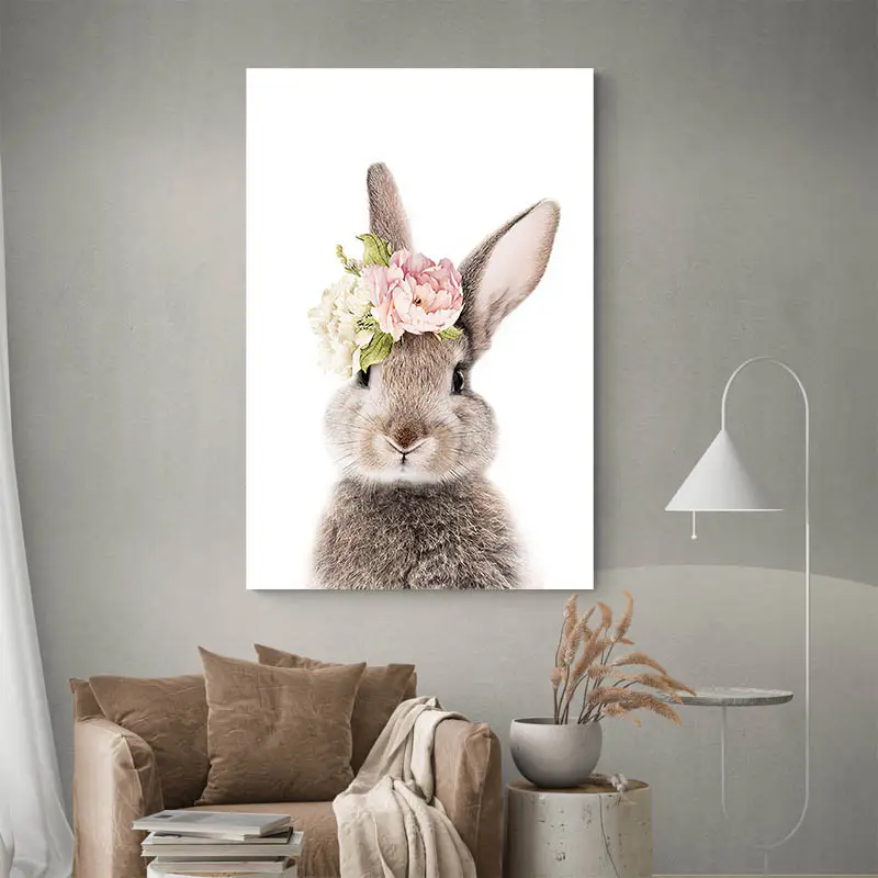 Tableau Scandinave Lapin