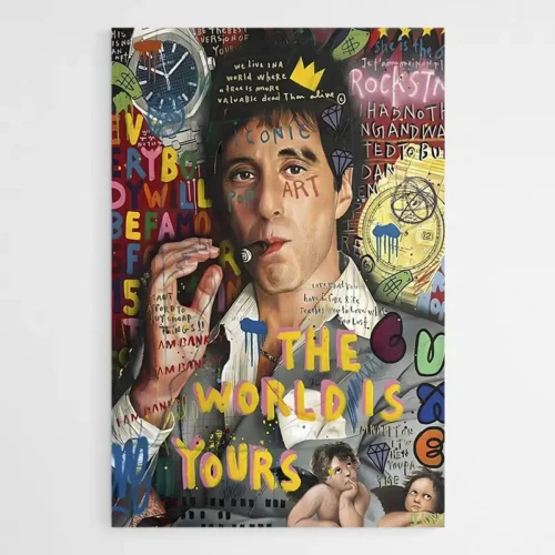 Tableau Scarface Street Art