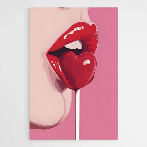 Tableau Sensuel Sucette