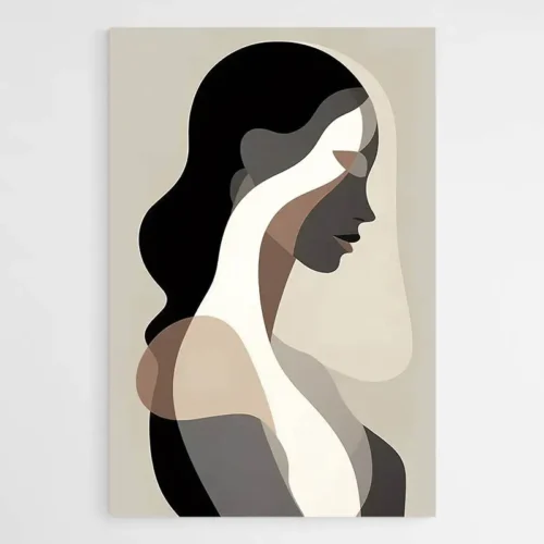 Tableau Silhouette Femme