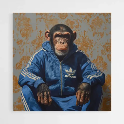 Tableau singe Adidas