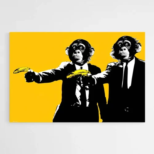 Tableau Singe Banane