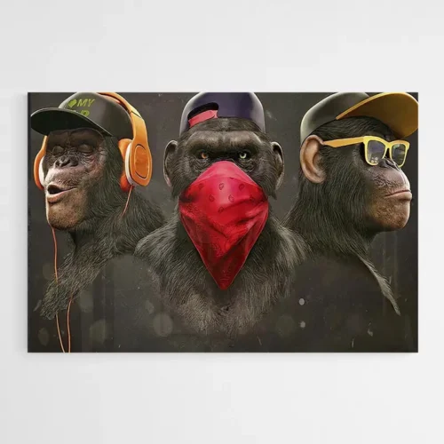 Tableau Singe Moderne