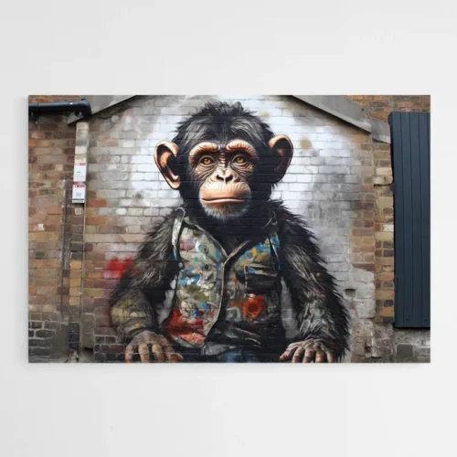 Tableau Singe Street Art