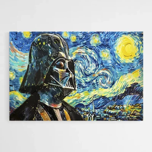 Tableau Star Wars la Nuit Etoilee