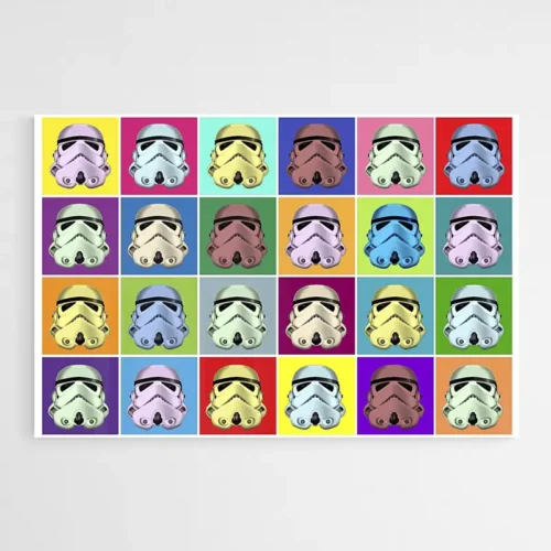 Tableau Star Wars Pop Art
