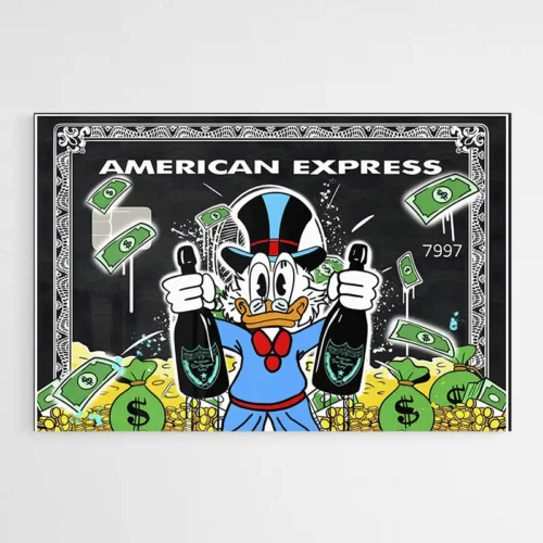 Tableau Street Art American Express