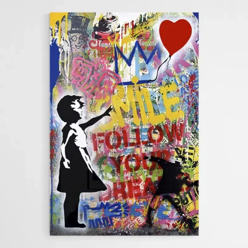 Tableau Street Art Banksy