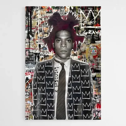 Tableau Street Art Basquiat