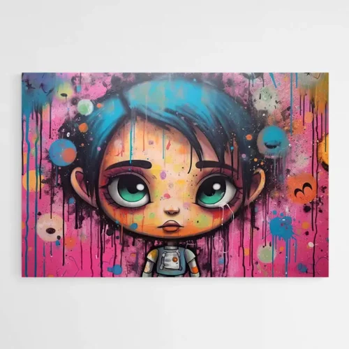 Tableau Street Art Cartoon