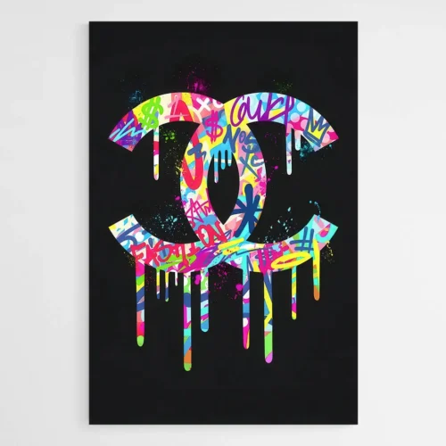 Tableau street art Chanel